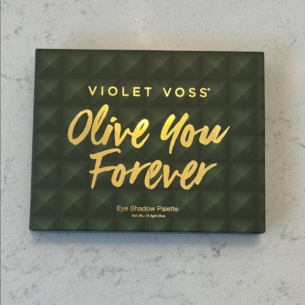 Violet Voss Olive You Forever Green and Gold Decor
